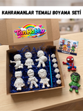 TanHobby Premium Kahramanlar Serisi Boyama Seti 6'lı